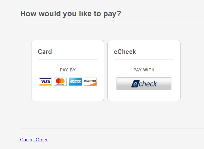 CustomerPortal-PayOnAccount-Selectcardtype